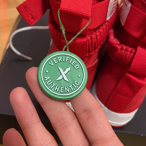 nike air force one from stock x, never was able to sell them NEVER WORN - Picture 2 of 4